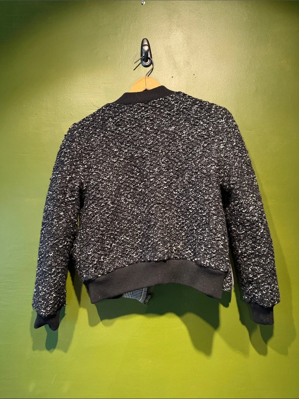 alice + olivia Reversible Lonnie Bomber Jacket - Picture 12 of 13